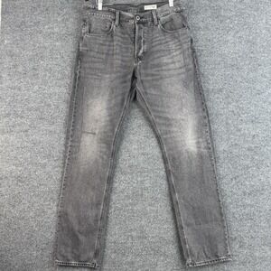G-Star RAW Triple A Jeans Men's 34x34 Gray Regular Straight Restored Denim Faded